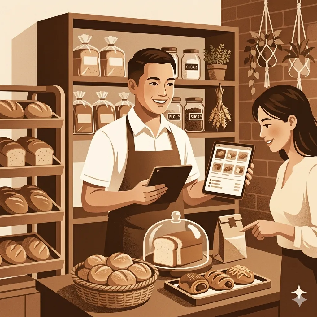 Yanmux untuk Toko Bakeri